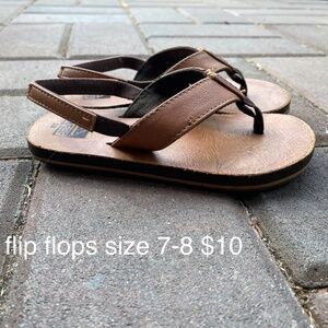 Toddler Reef flip flops for size C7 and C8